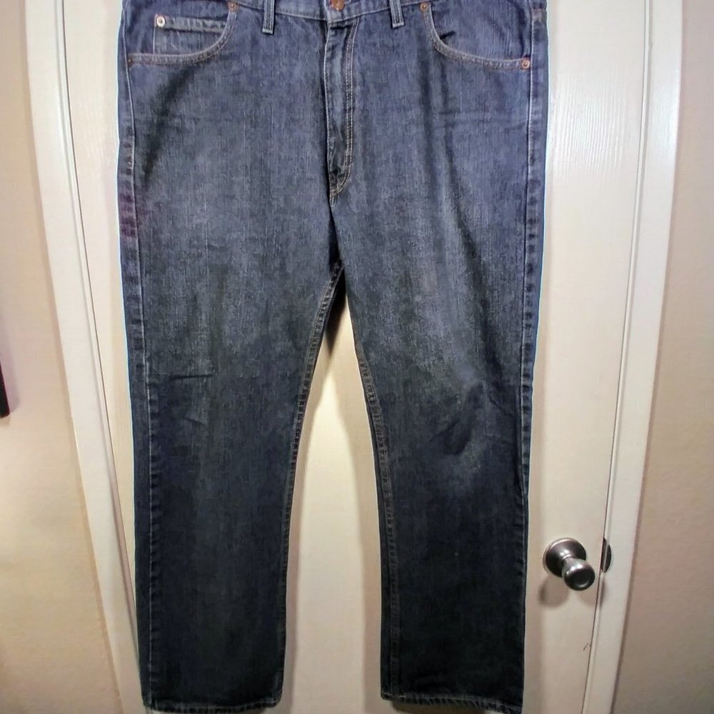 Men’s Dickies Work Wear Jeans Slim 40x30 Blue - Picture 4 of 16